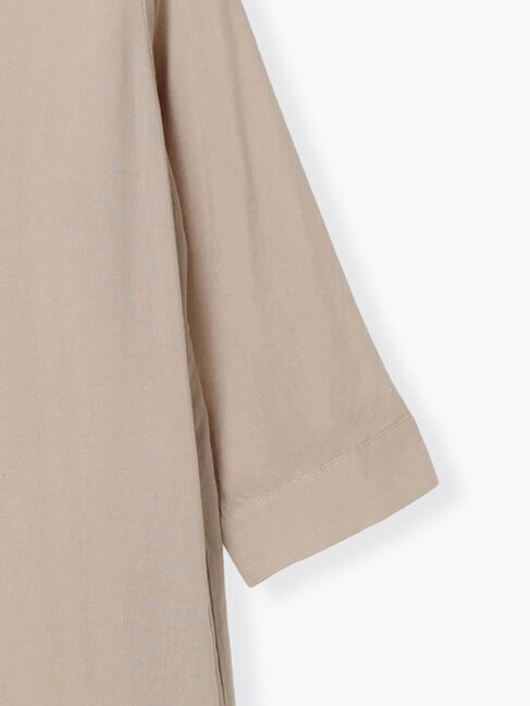 Lugnoncure「麻レーヨンシャツワンピース」|ワンピース|