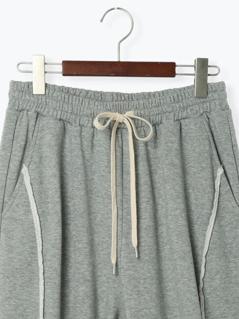 Te chichi TERRASSE「アウトシームスウェットカーブパンツ《2025autumn catalog item》」|その他|