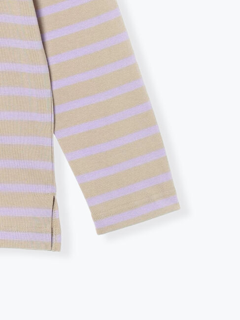 Lugnoncure「ボーダー長袖カットソー」|Tシャツ・カットソー|