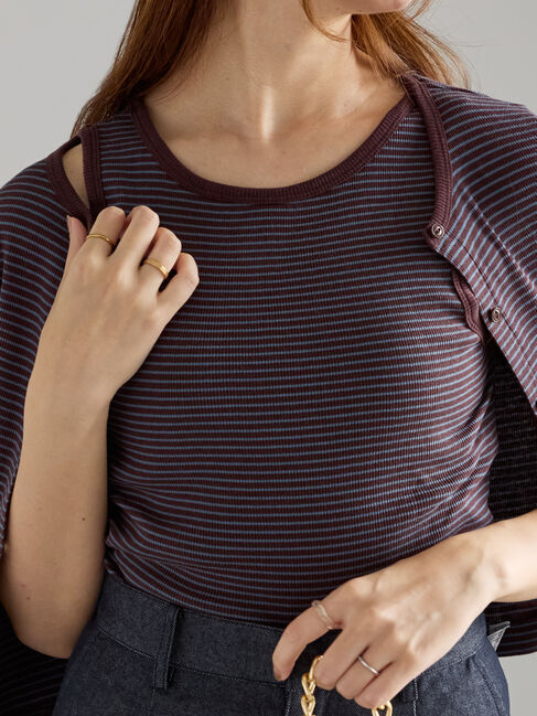 Te chichi「healthknit タンクトップ」|Tシャツ・カットソー|