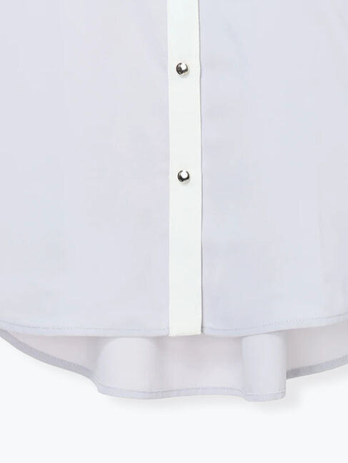 Te chichi「フロントフリルバイカラーブラウス」|シャツ・ブラウス|