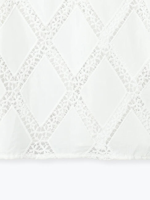 Te chichi「【Atelier ChouChou】スクエアレースブラウス」|シャツ・ブラウス|