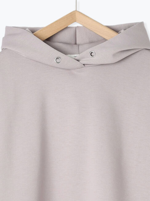 Samansa Mos2 blue「ダンボールパーカー」|Tシャツ・カットソー|