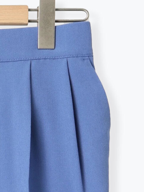 Samansa Mos2 blue「【イージーケア・吸水速乾】マルチスタイルテーパードパンツ」|その他|