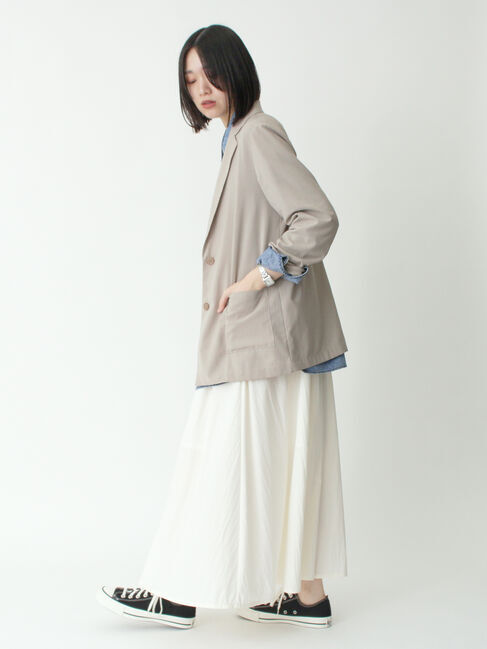 sm2rhythm「ワッシャーギャザースカート」|スカート|