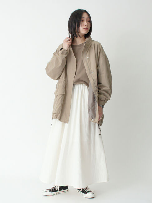 sm2rhythm「ワッシャーギャザースカート」|スカート|