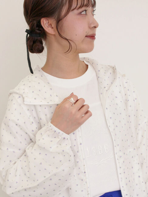 Samansa Mos2「柄アソートシアーブルゾン」|ブルゾン・スタジャン|