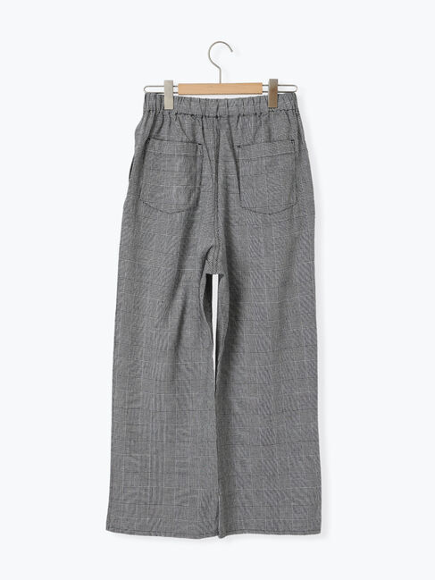 Samansa Mos2「【M/Lサイズ】レーヨン麻柄アソートストレートパンツ」|その他|