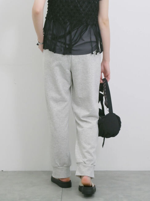 Samansa Mos2 blue「◎裏毛センタースリットパンツ」|その他|