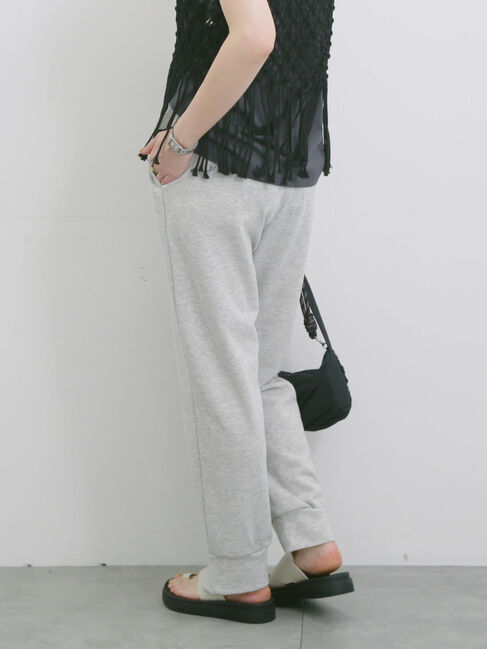 Samansa Mos2 blue「◎裏毛センタースリットパンツ」|その他|