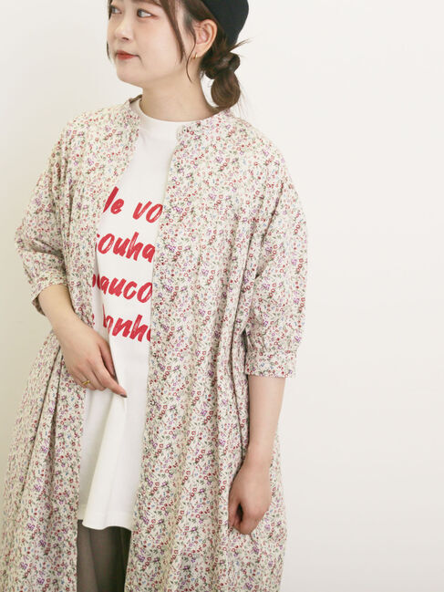 Samansa Mos2「【接触冷感】シャツワンピース ≪S/Mサイズ≫」|ワンピース|