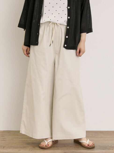 Samansa Mos2「【M/Lサイズ】ツイルストレートパンツ」|その他|