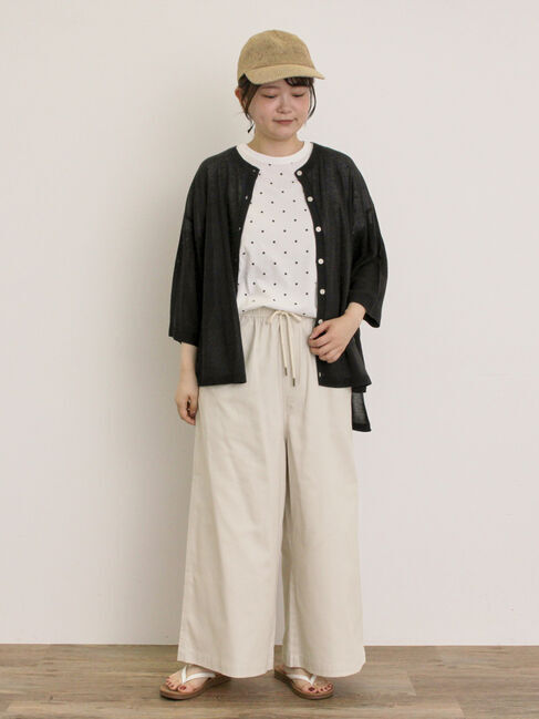 Samansa Mos2「【M/Lサイズ】ツイルストレートパンツ」|その他|