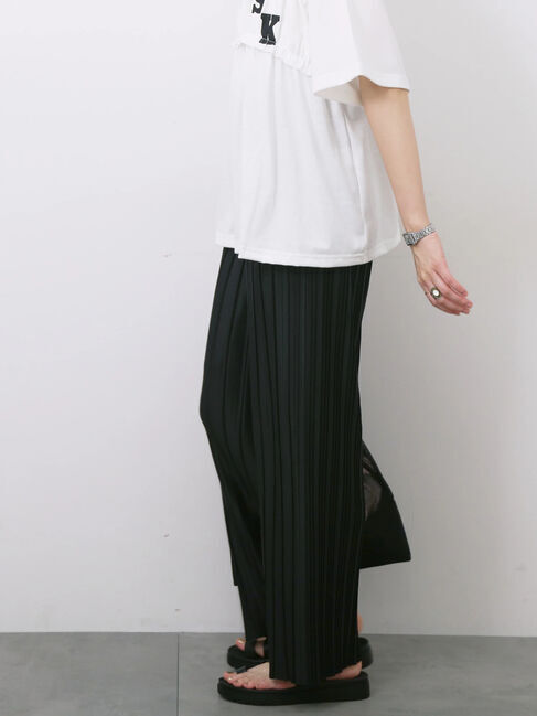 Samansa Mos2 blue「◎柄アソートプリーツパンツ」|その他|