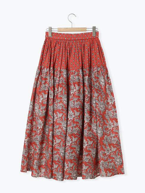 Samansa Mos2「インドボイル柄アソートスカート」|スカート|