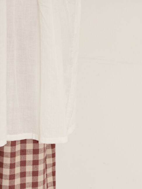 Samansa Mos2「レースティアードチュニックブラウス」|シャツ・ブラウス|