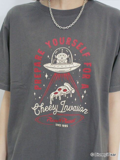 Samansa Mos2 blue「トイ・ストーリー/キャミセットTシャツ」|Tシャツ・カットソー|