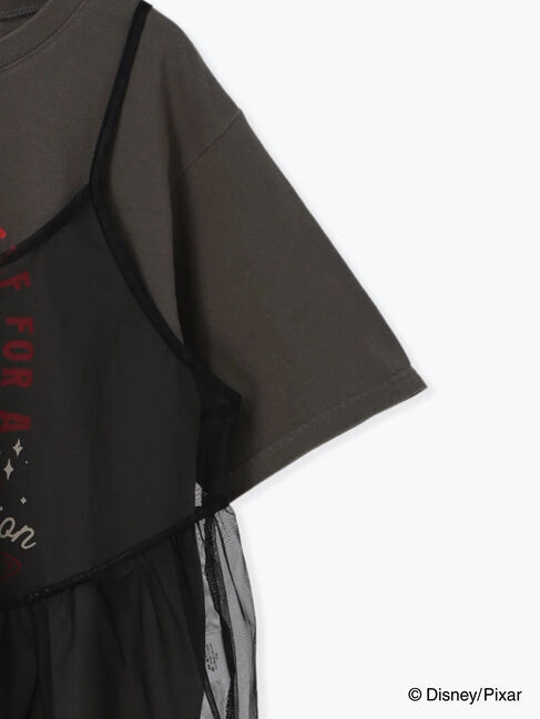 Samansa Mos2 blue「トイ・ストーリー/キャミセットTシャツ」|Tシャツ・カットソー|