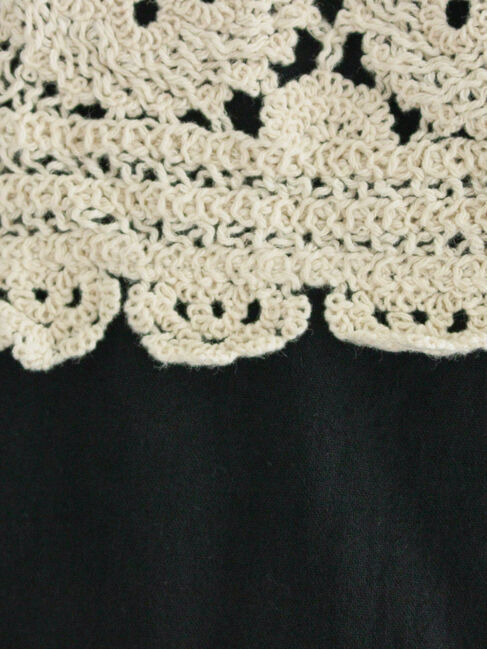 Samansa Mos2「【WEB限定】胸元レース貼りチュニック」|シャツ・ブラウス|