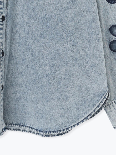 SM2「くり抜きフラワー刺繍シャツ」|シャツ・ブラウス|