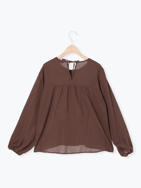 Samansa Mos2「フロントレースブラウス」|シャツ・ブラウス|