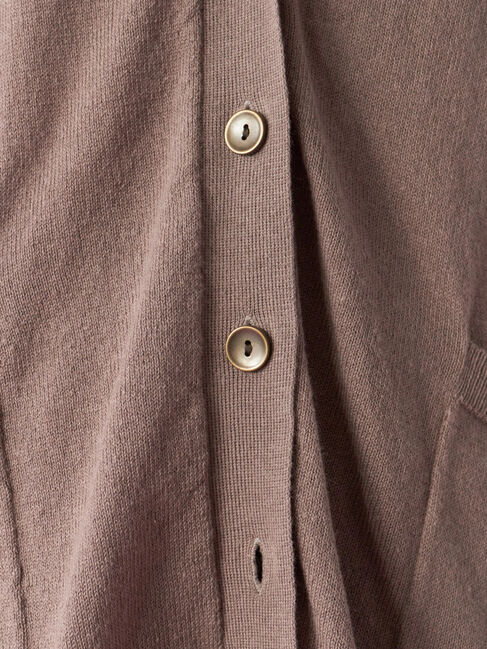 Samansa Mos2 blue「マルチスタイルVネックカーディガン」|カーディガン|