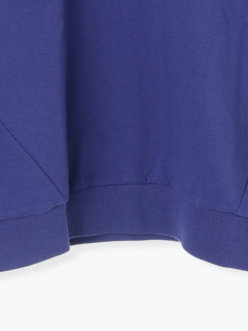 Samansa Mos2 blue「ポンチ袖タックプルオーバー」|Tシャツ・カットソー|