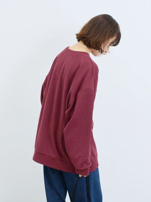 Samansa Mos2 blue「【Disney】ヴィランズ/裏毛スウェット」|Tシャツ・カットソー|