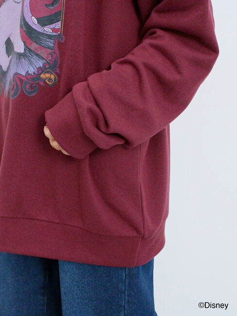 Samansa Mos2 blue「【Disney】ヴィランズ/裏毛スウェット」|Tシャツ・カットソー|