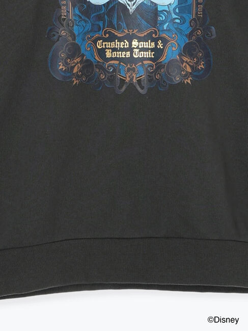 Samansa Mos2 blue「【Disney】ヴィランズ/裏毛スウェット」|Tシャツ・カットソー|