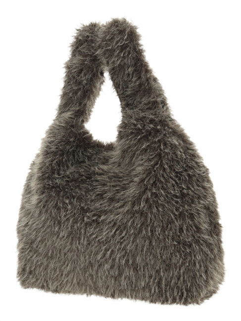 Samansa Mos2 blue「フェイクファーマルシェバッグ」|その他|