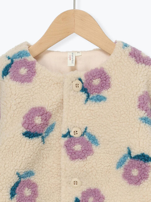 Samansa Mos2 Lagom「ジャカードボアブルゾン」|ブルゾン・スタジャン|