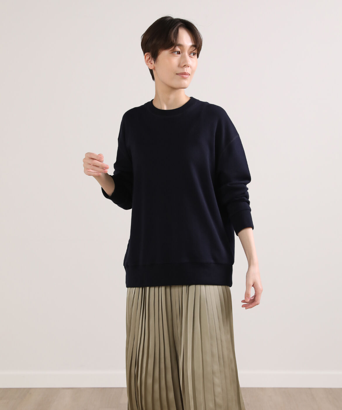 DAY by DAY it&rsquo;s international「クルーネックニット《オーガニックエアーコットン》《ユニセックス》」|ニット・セーター|