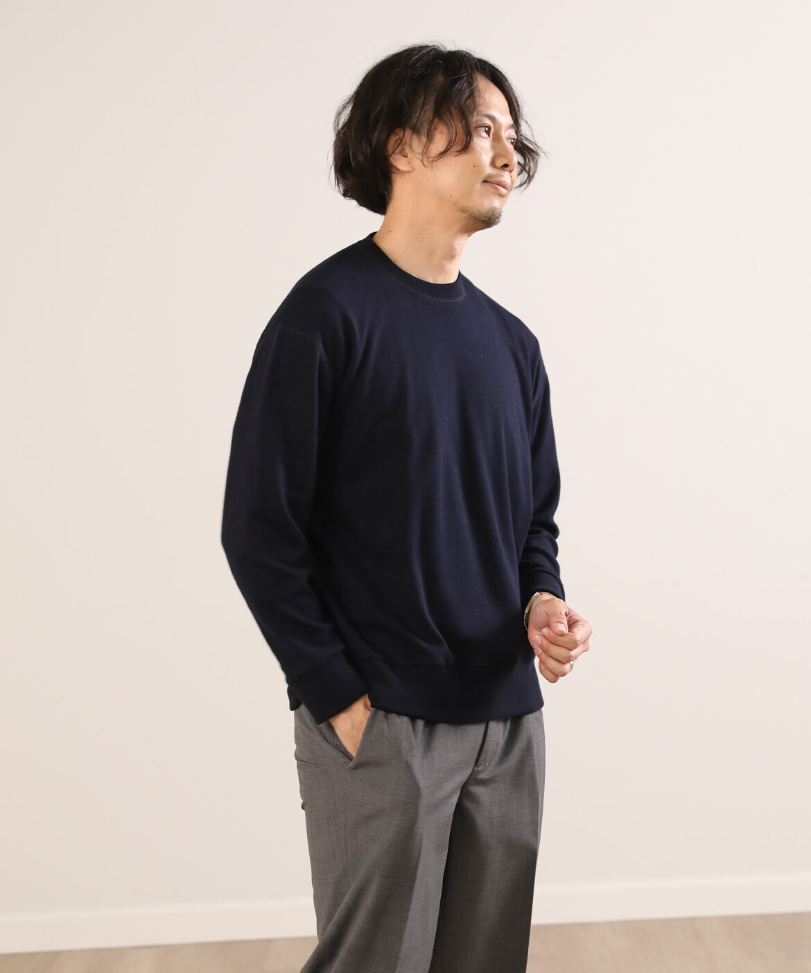 DAY by DAY it&rsquo;s international「クルーネックニット《オーガニックエアーコットン》《ユニセックス》」|ニット・セーター|