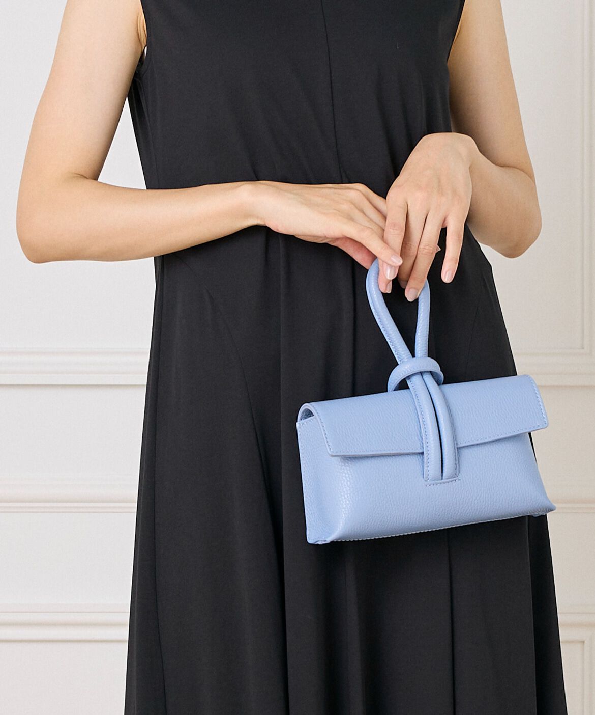 FAVORITE SUKINAMONO「ループハンドルバッグ《MILLELA FIRENZE》」|ハンドバッグ|サックス3