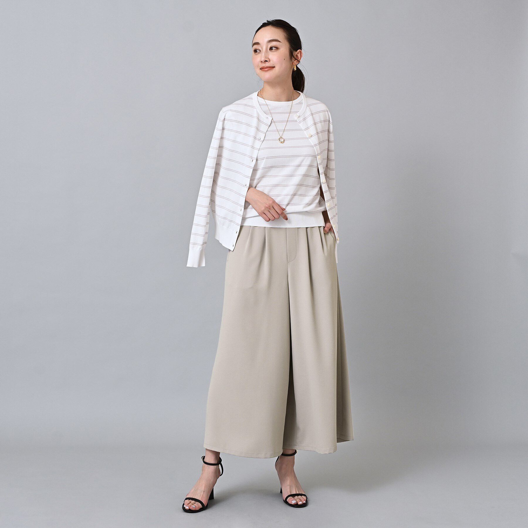 UNTITLED「【大人気セットアップ！！快適なはき心地】リラックス ガウチョパンツ」|その他|