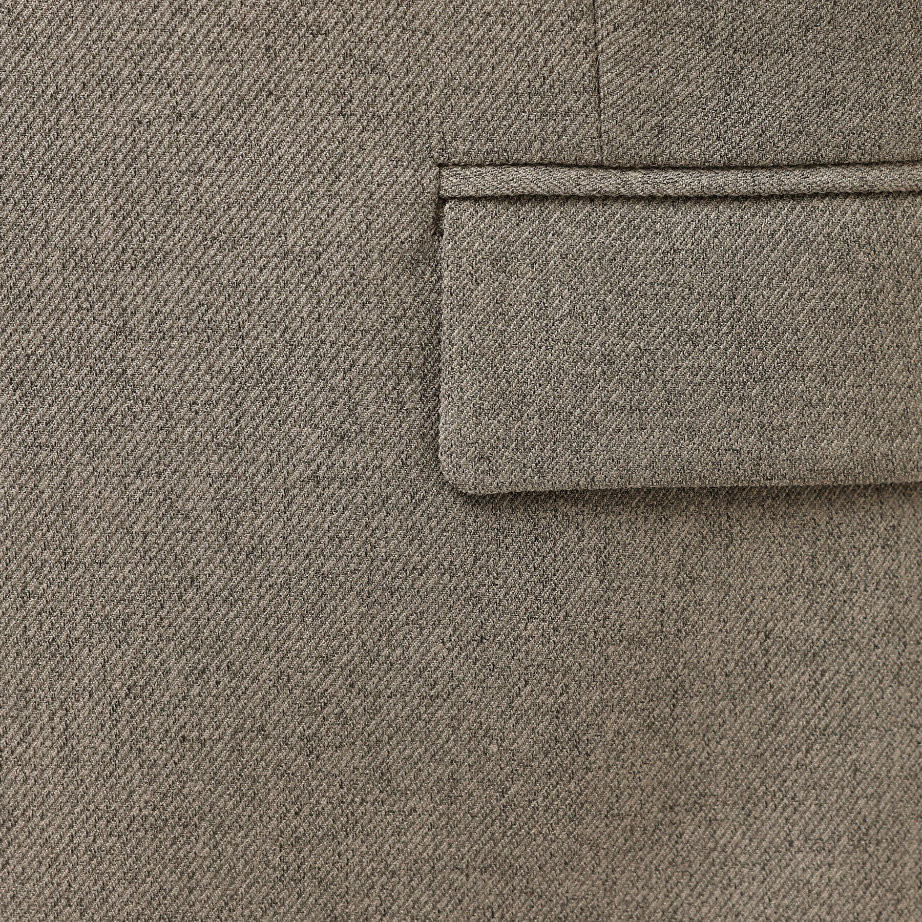 UNTITLED「【通勤スーツ/入卒/セレモニー】ウーステッドカルゼ カラーレスジャケット」|ノーカラージャケット|