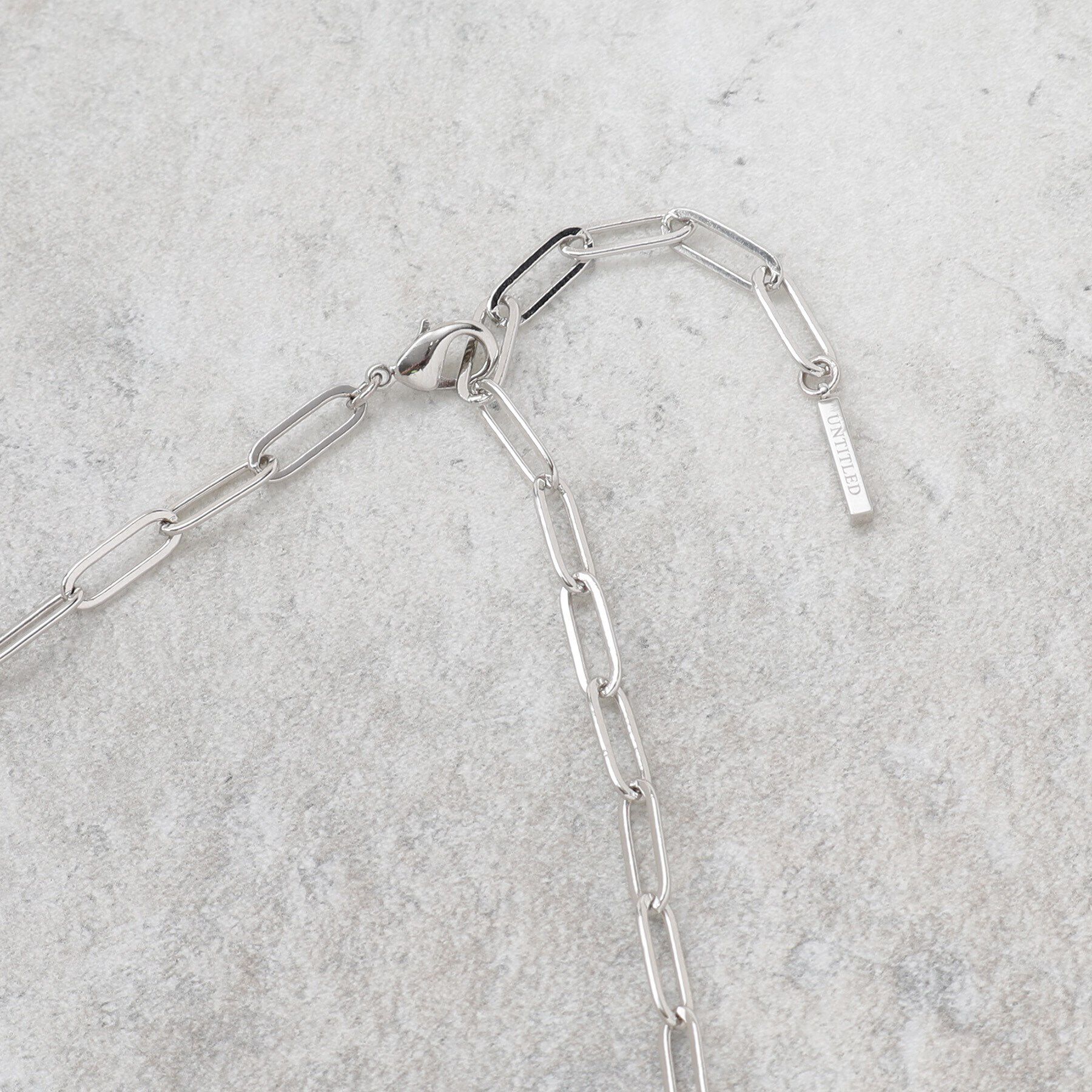 UNTITLED「2wayチェーンネックレス」|ネックレス|