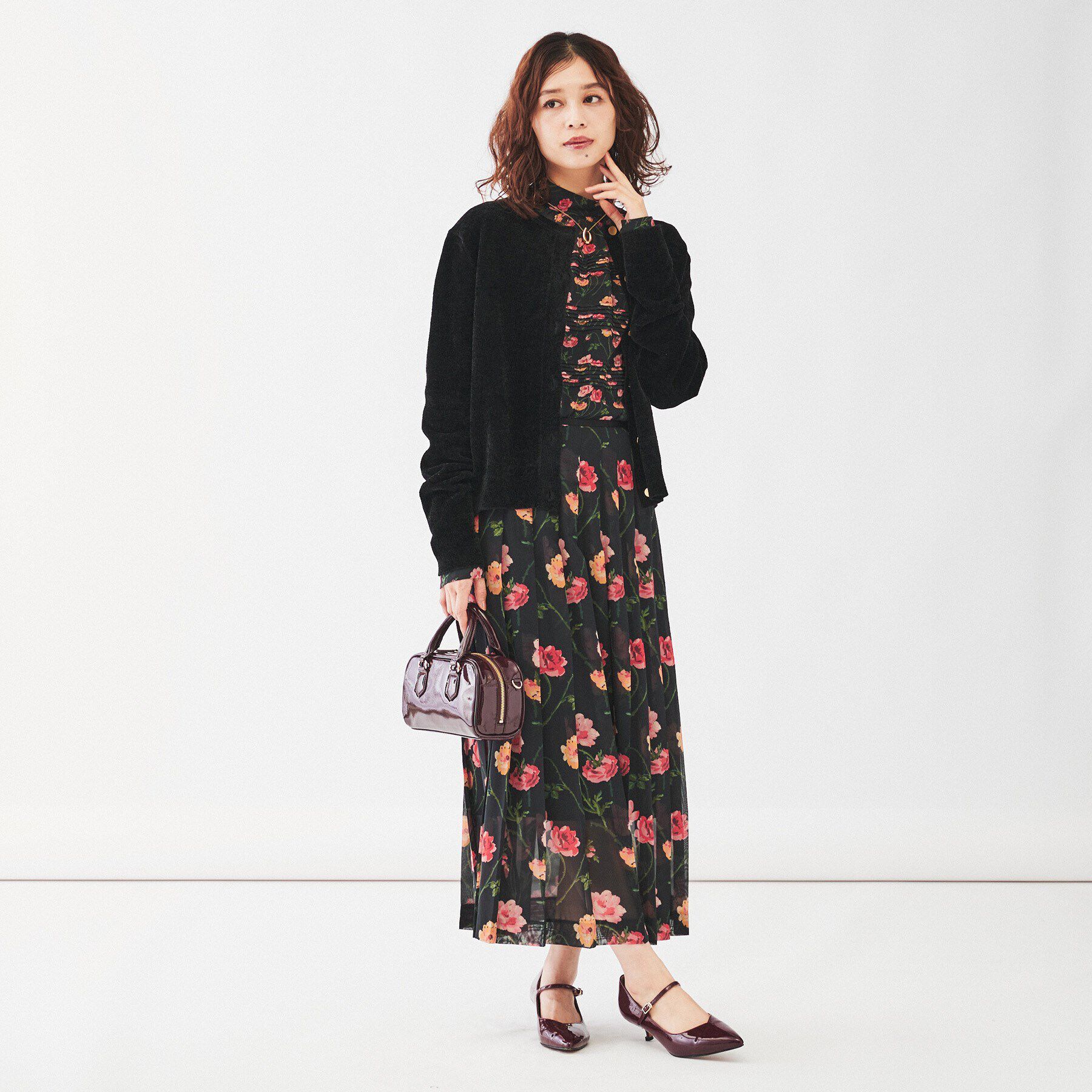 UNTITLED「【アンサンブル＆セットアップ可能】モールカーディガン」|カーディガン|