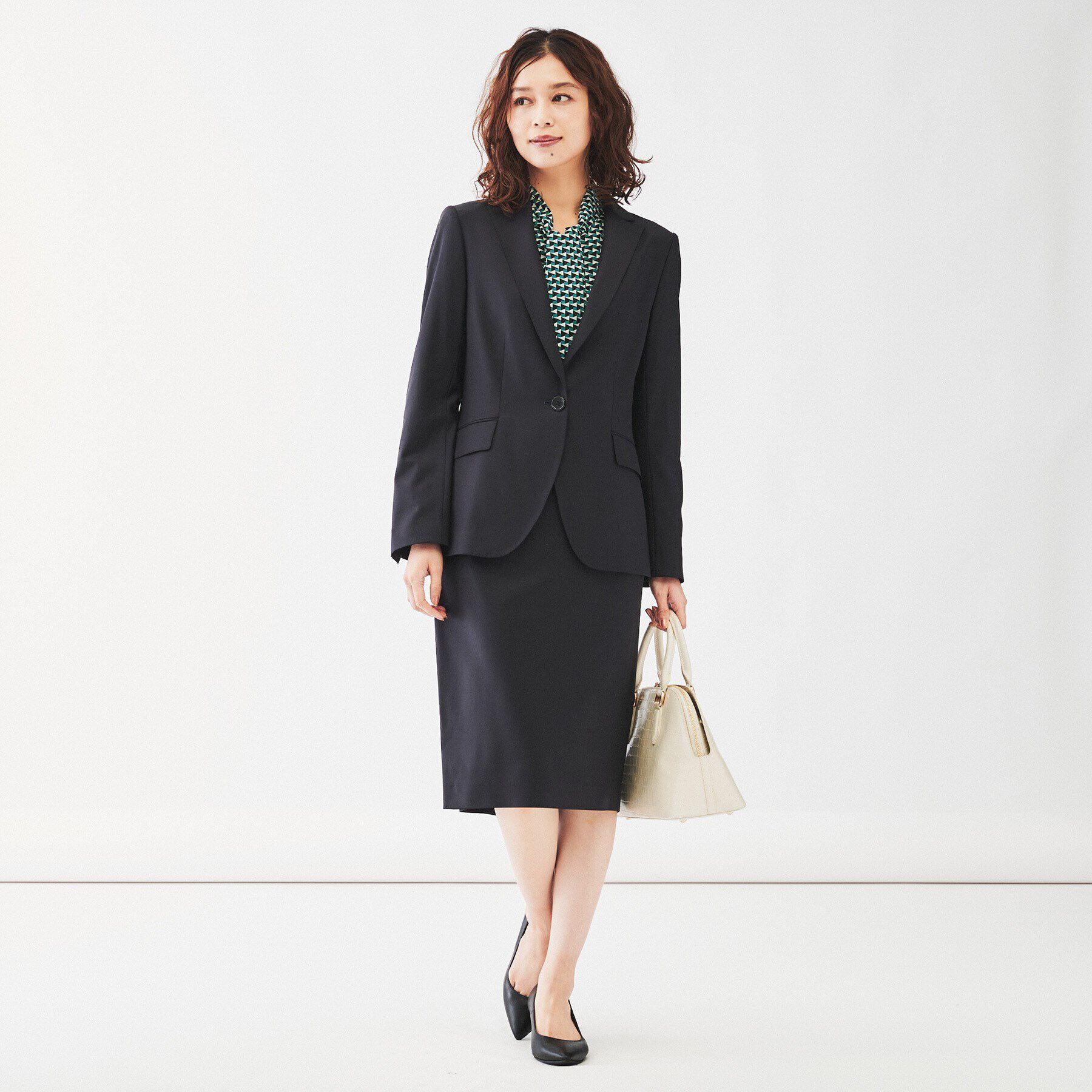 UNTITLED「【通勤スーツ/日本製】ウーステッド テーラードジャケット」|テーラードジャケット|