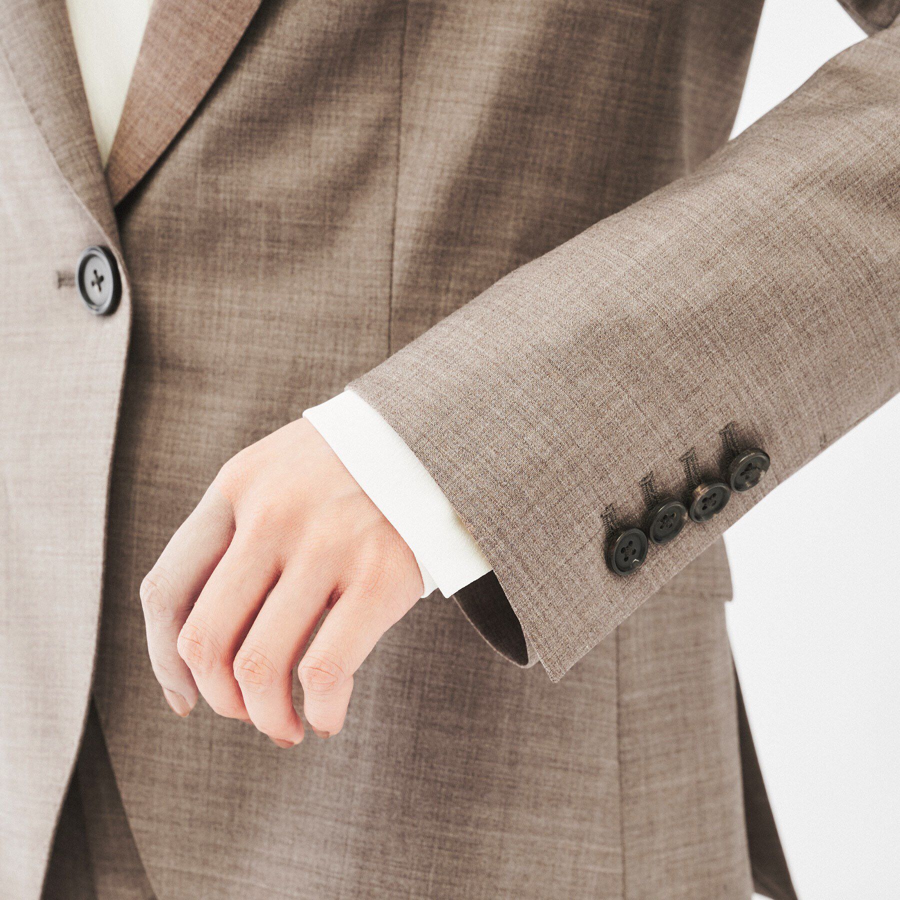 UNTITLED「【通勤スーツ/日本製】ウーステッド テーラードジャケット」|テーラードジャケット|