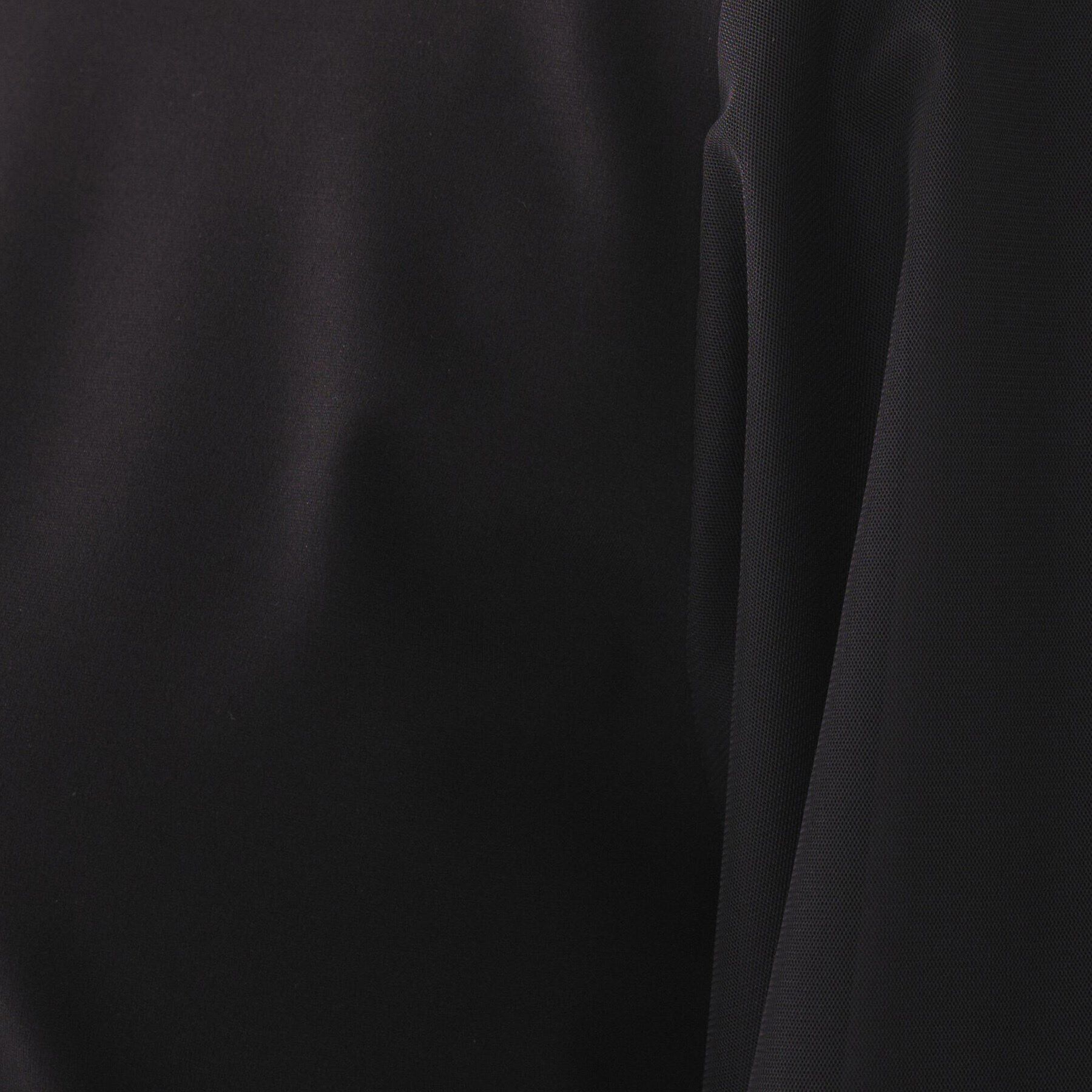 UNTITLED「【洗える/すっきり丈/きれいめ】ストレッチポンチ袖チュールカットソー」|Tシャツ・カットソー|