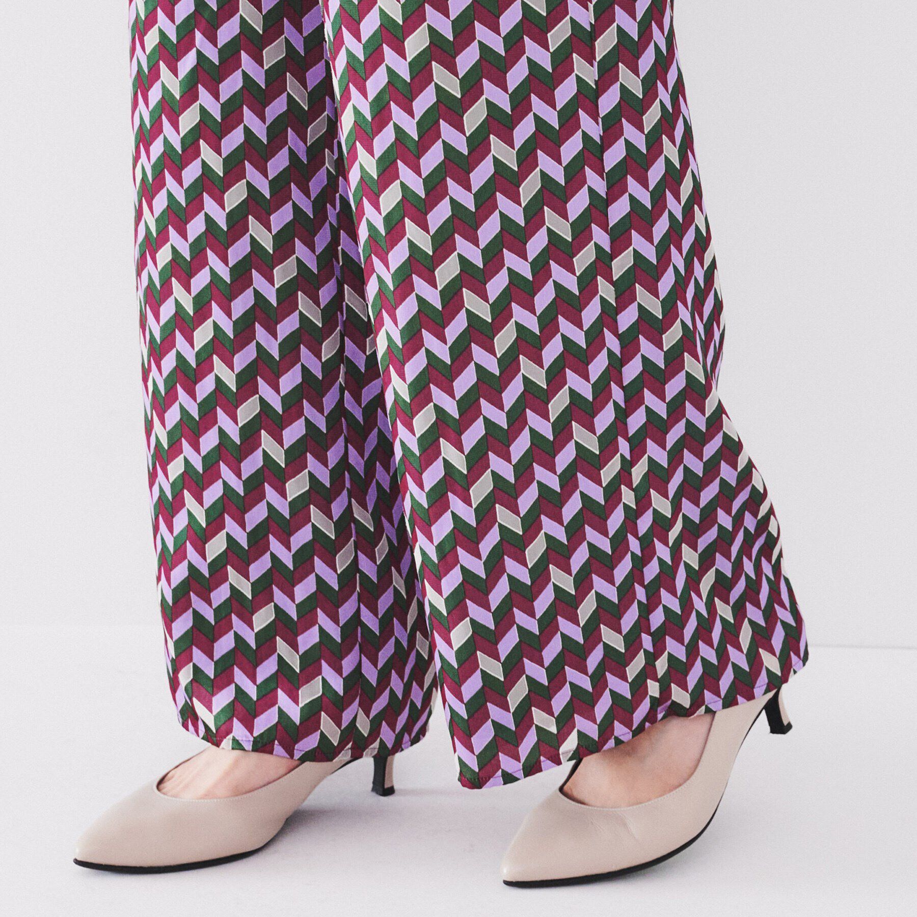 UNTITLED「ジオメトリック柄イージーパンツ」|その他|