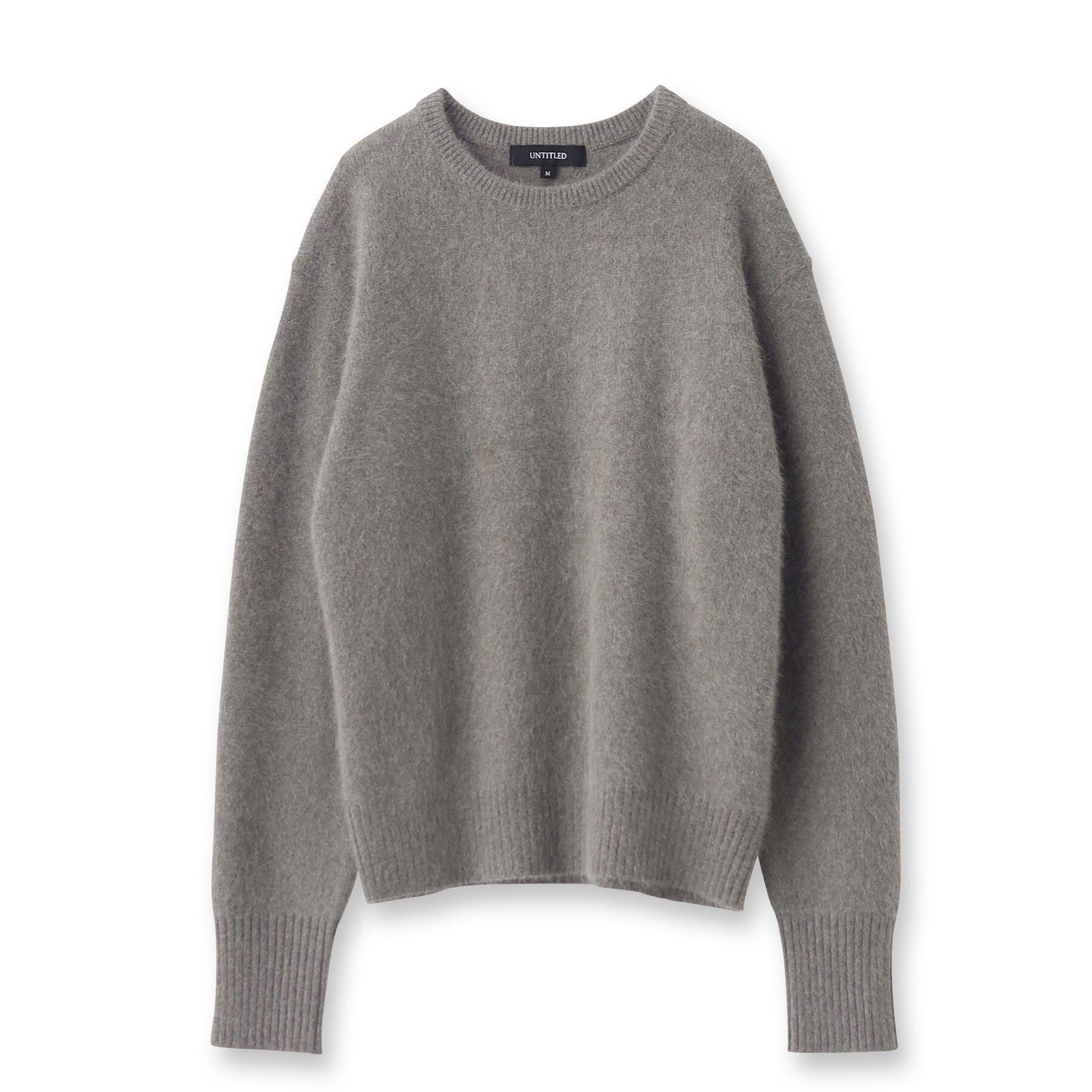 UNTITLED「ウールフォックス クルーネックプルオーバーニット」|ニット・セーター|