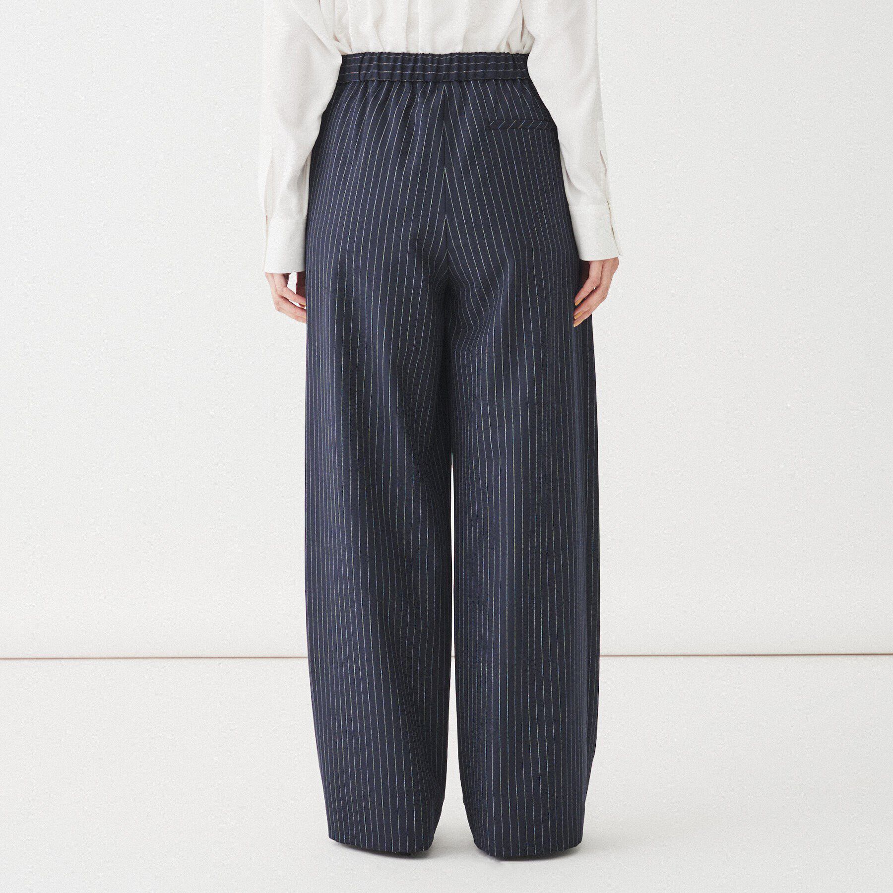 UNTITLED「【ウエストゴム/ワイド】ストライプイージーパンツ」|その他|