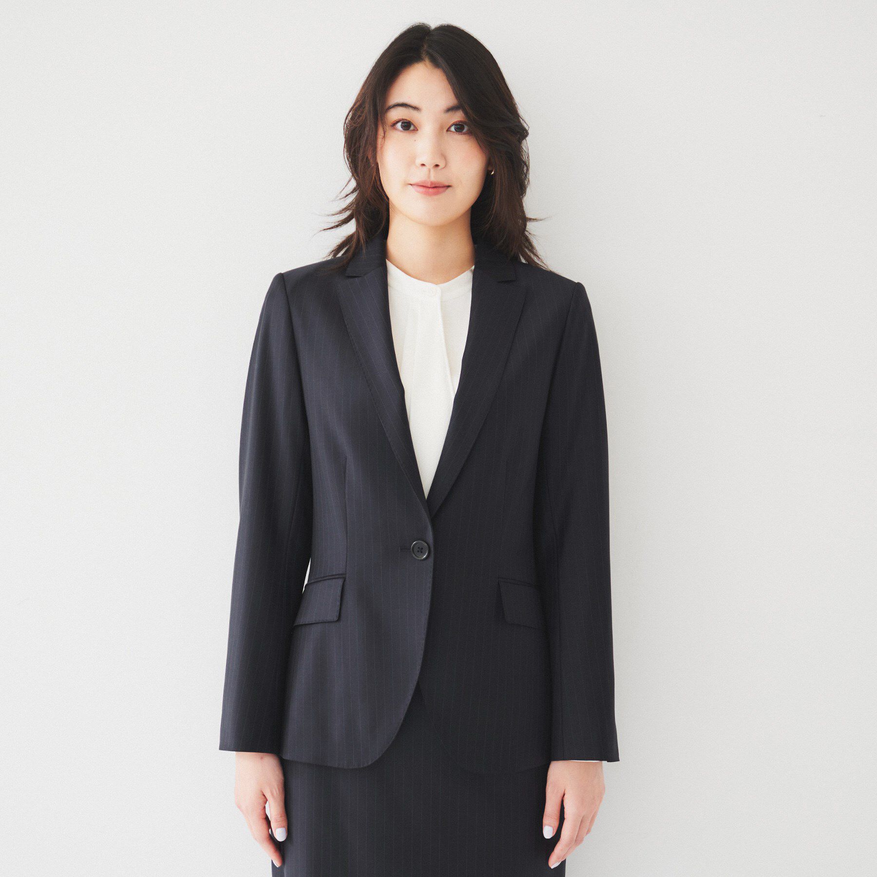 UNTITLED「【通勤スーツ】ウーステッド テーラードジャケット」|テーラードジャケット|