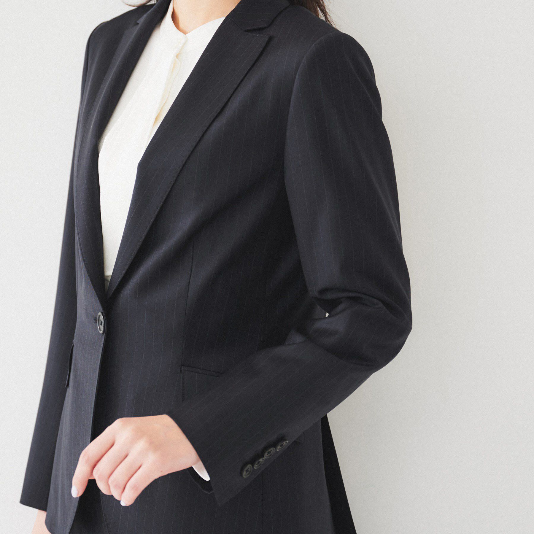 UNTITLED「【通勤スーツ】ウーステッド テーラードジャケット」|テーラードジャケット|