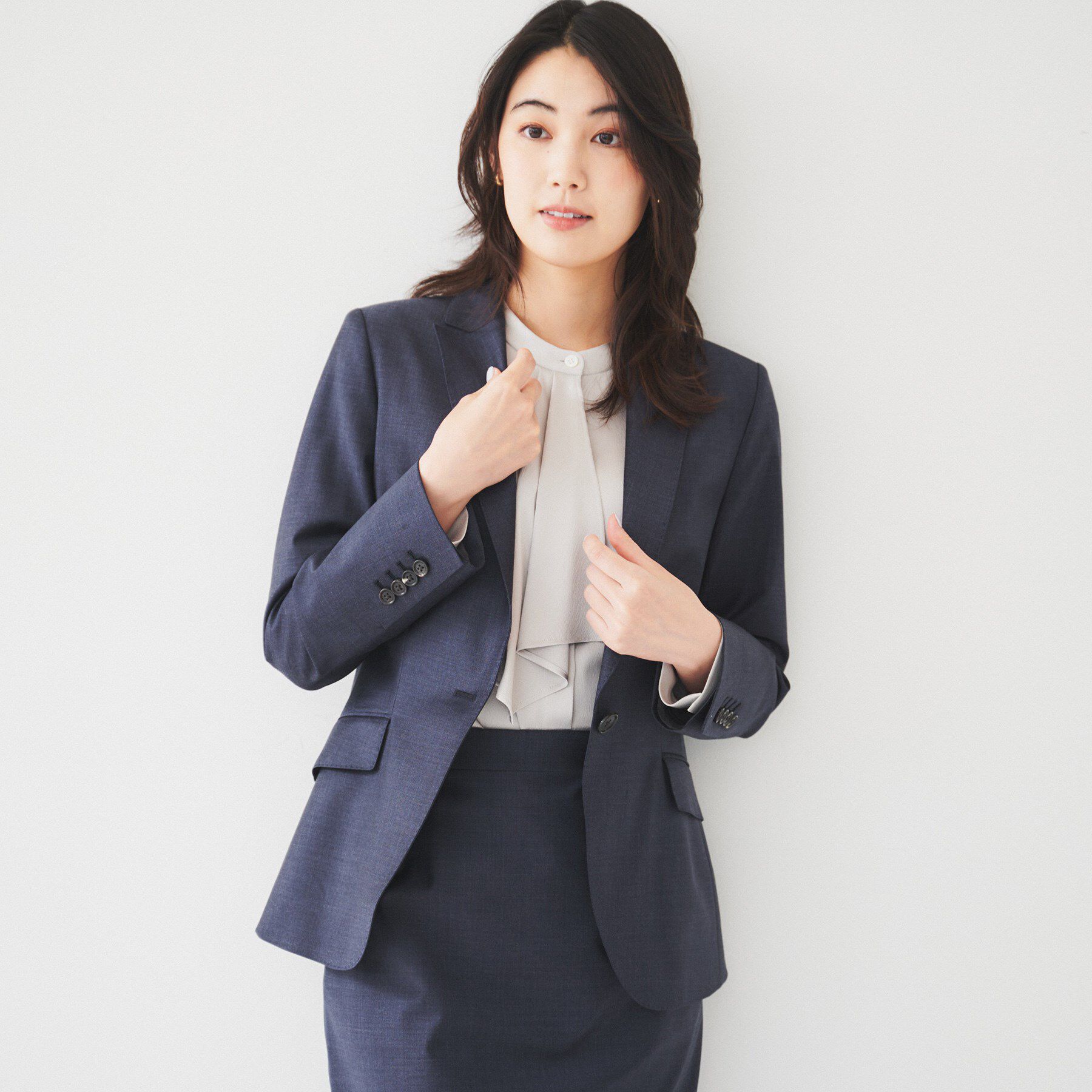 UNTITLED「【通勤スーツ】ウーステッド テーラードジャケット」|テーラードジャケット|