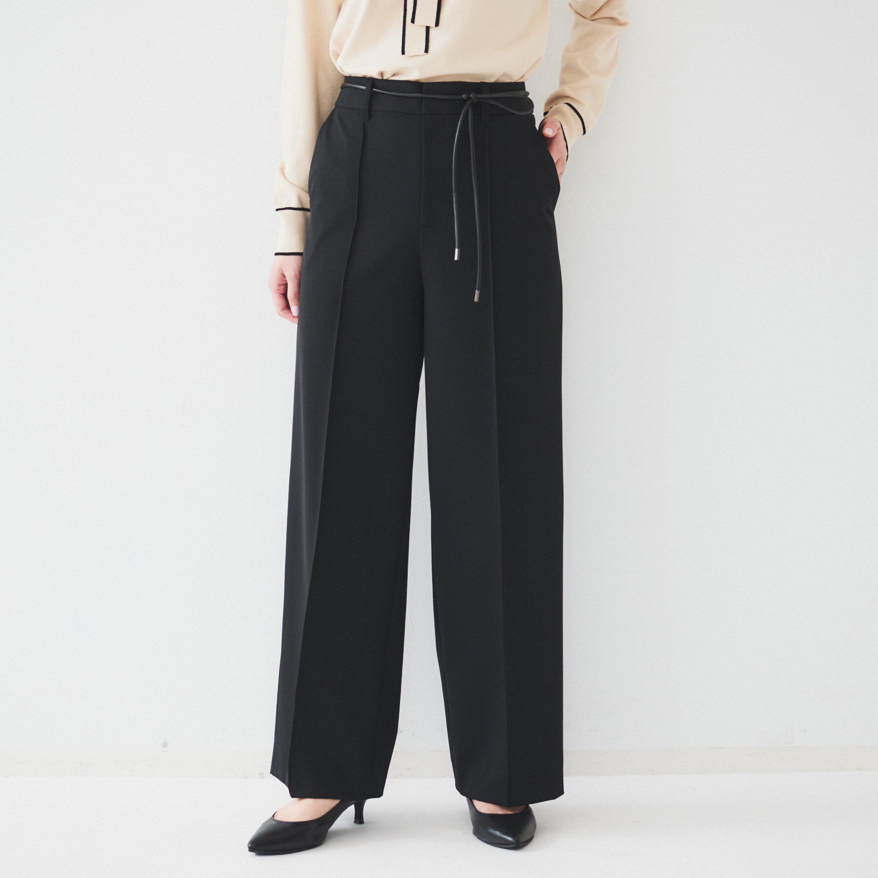 UNTITLED「ストレッチストレートパンツ」|その他|