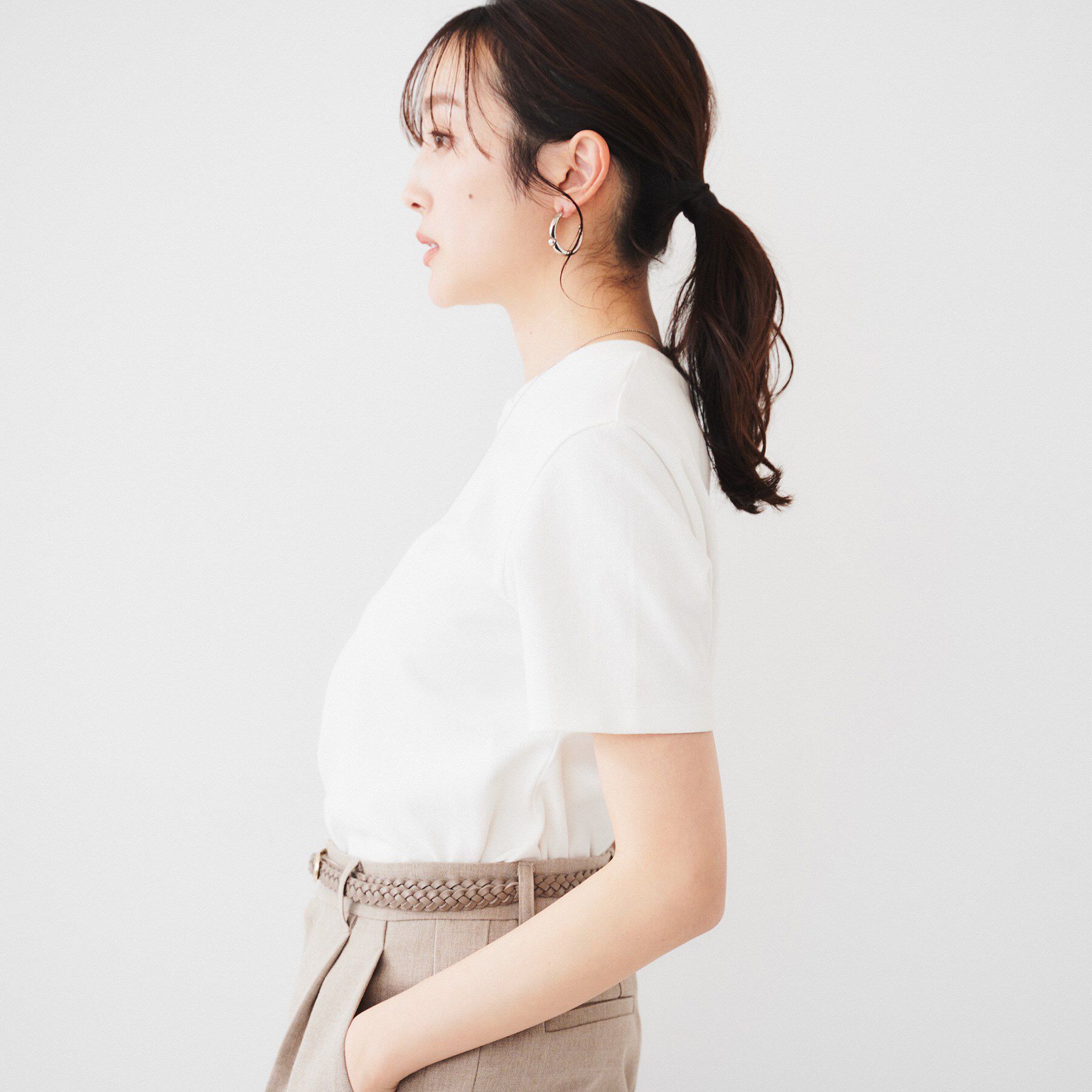 UNTITLED「ラフコットンTシャツ」|Tシャツ・カットソー|